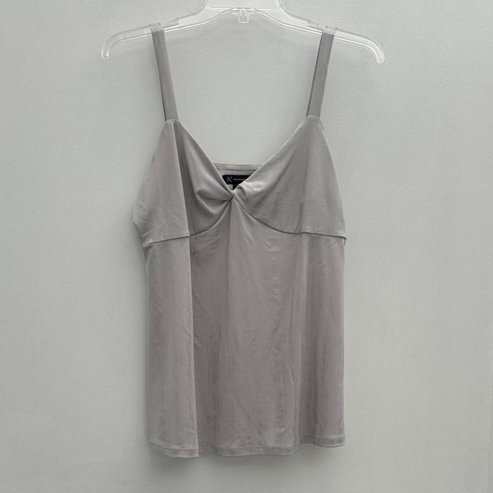 INC Elegant Gray Women's Top